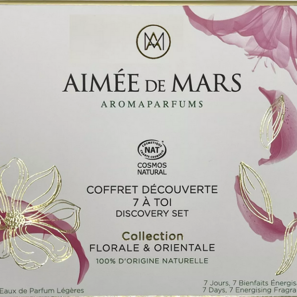 coffret floral et orientale 100% naturel
