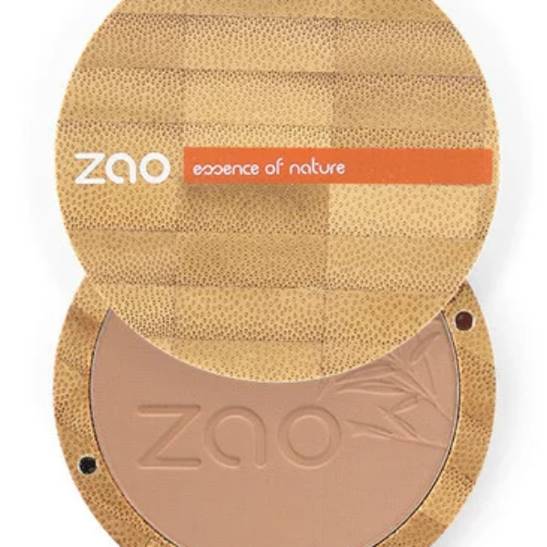 sable rose poudre compacte zao