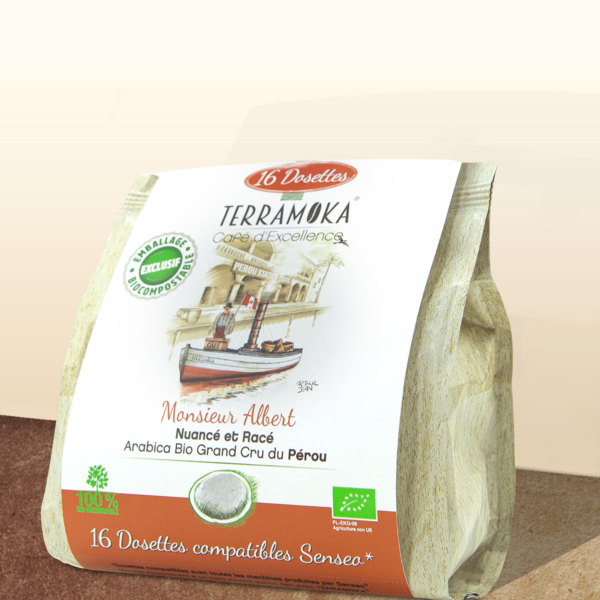 cafe-bio-16-dosettes-compatibles-senseo-perou-mr-albert