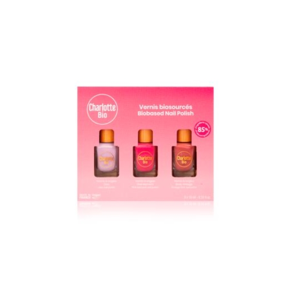 COFFRET TRIO CHARLOTTE BIO